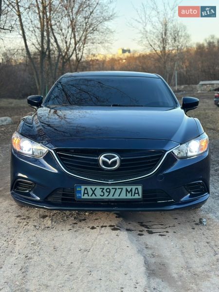 2017 Mazda MAZDA6, VIN JM1GL1U57H1152316:plate — фото 1 (autoria)