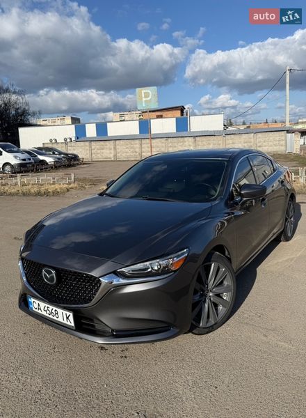 2019 Mazda 6, VIN JM1GL1TY5K1504358:plate — photo 1 (autoria)