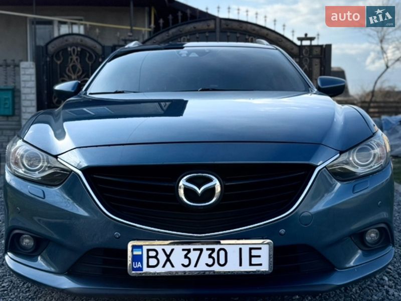 2014 Mazda 6, VIN JMZGJ691651166238:plate — фото 1 (autoria)