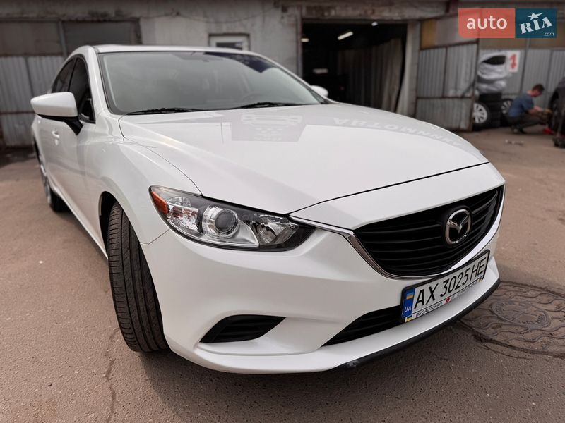 2015 Mazda 6, VIN JM1GJ1V58G1412726:plate — фото 1 (autoria)