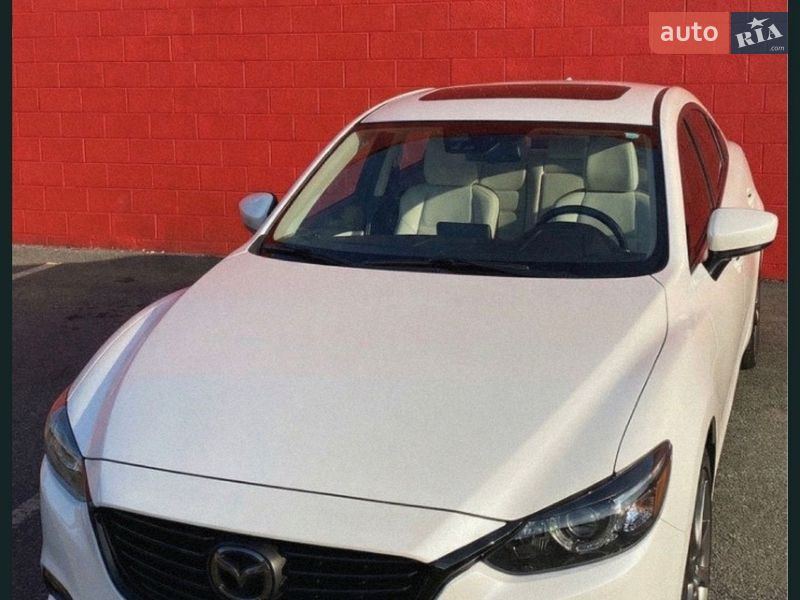 2016 Mazda MAZDA6, VIN JM1GL1W55H1120364:plate — фото 1 (autoria)