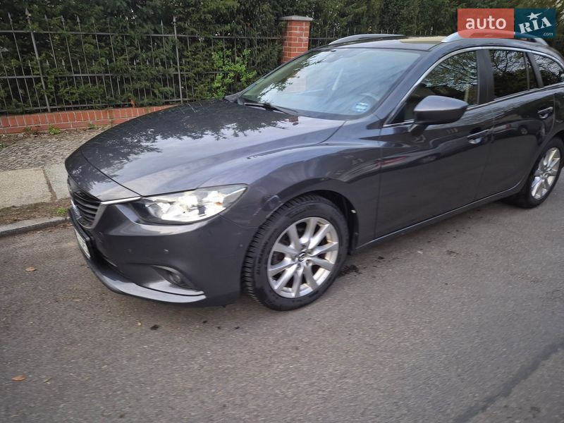 2013 Mazda 6, VIN JMZGJ691821156783:plate — фото 1 (autoria)