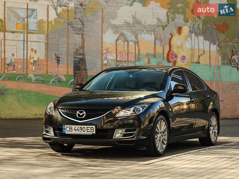 2008 Mazda 6, VIN JMZGH12F681119370:plate — фото 1 (autoria)
