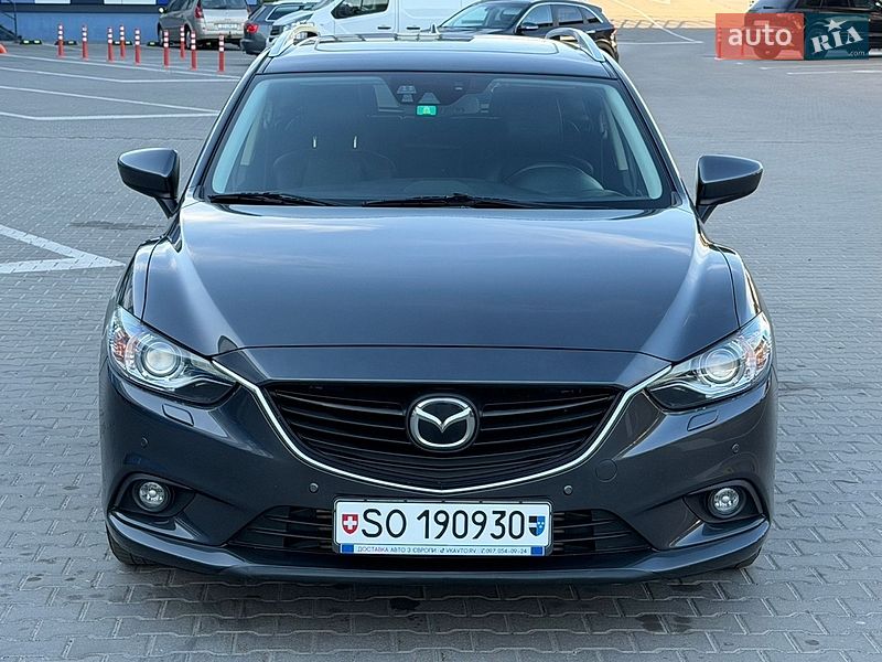 2015 Mazda 6, VIN JMZGJ692821179358:plate — фото 1 (autoria)
