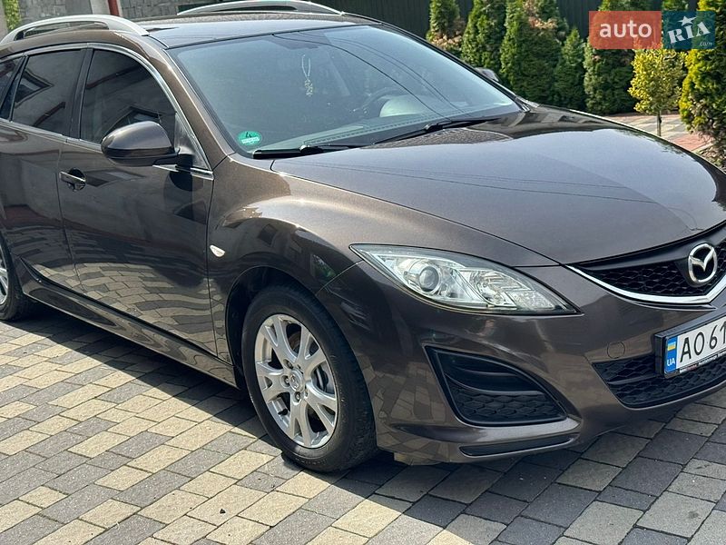 2012 Mazda 6, VIN JMZGHA9C611492755:plate — фото 1 (autoria)