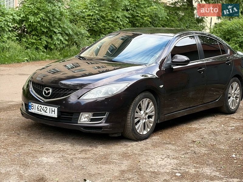 2008 Mazda 6, VIN JMZGH12F781105885:plate — фото 1 (autoria)