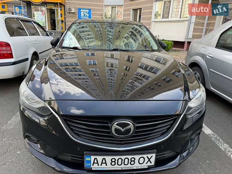 2013 Mazda 6, VIN JMZGJ423821138219:plate — фото 1 (autoria)