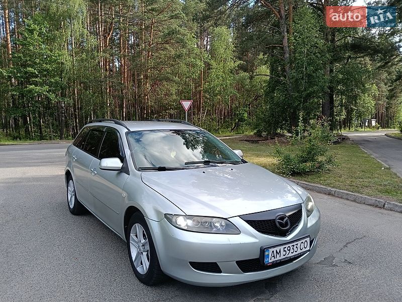 2005 Mazda 6, VIN JMZGY19R661412498:plate — фото 1 (autoria)