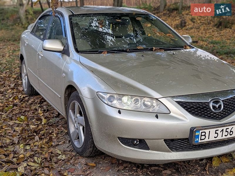 Седан Mazda 6 2003 в Полтаві