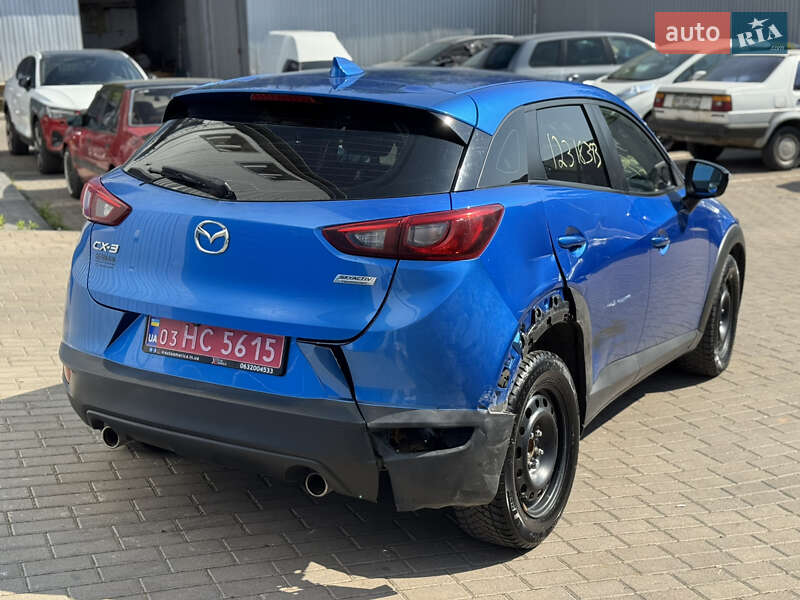 Внедорожник / Кроссовер Mazda CX-3 2017 в Ровно