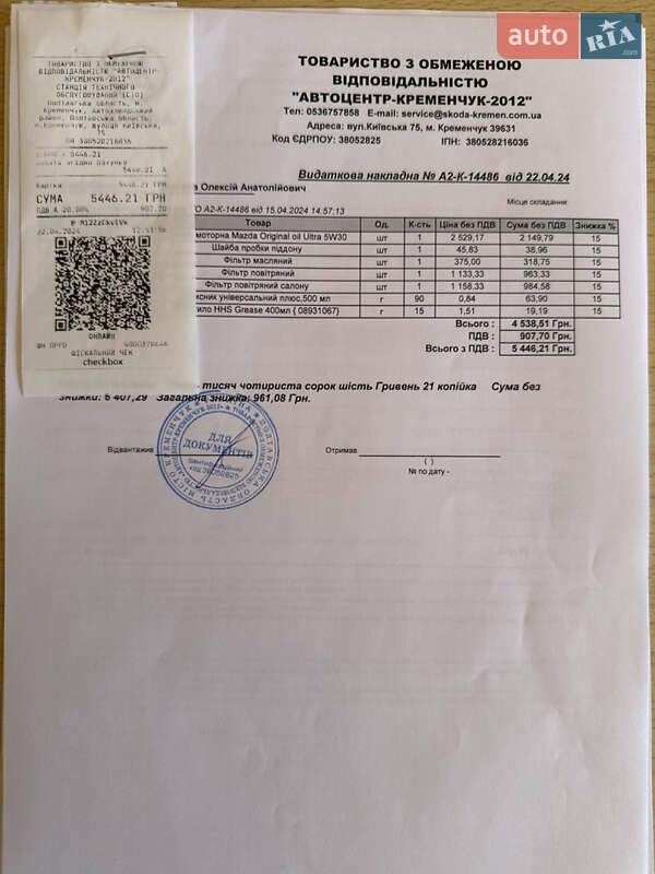 Внедорожник / Кроссовер Mazda CX-5 2021 в Кременчуге