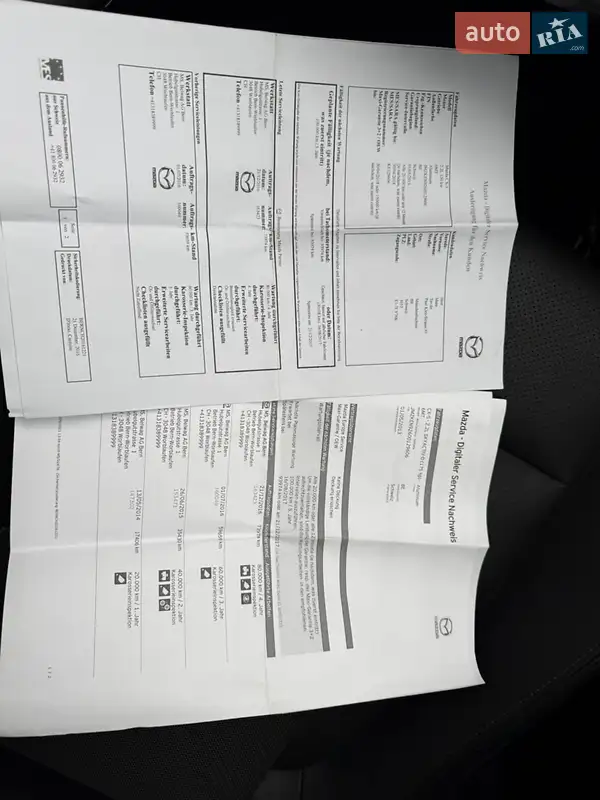 Внедорожник / Кроссовер Mazda CX-5 2013 в Луцке документ