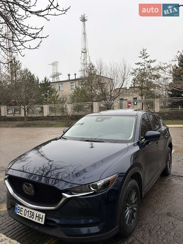 2021 Mazda CX-5, VIN JM3KFACM7M0472964:plate — photo 1 (autoria)