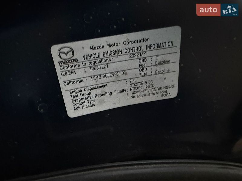 Внедорожник / Кроссовер Mazda CX-5 2022 в Черкассах