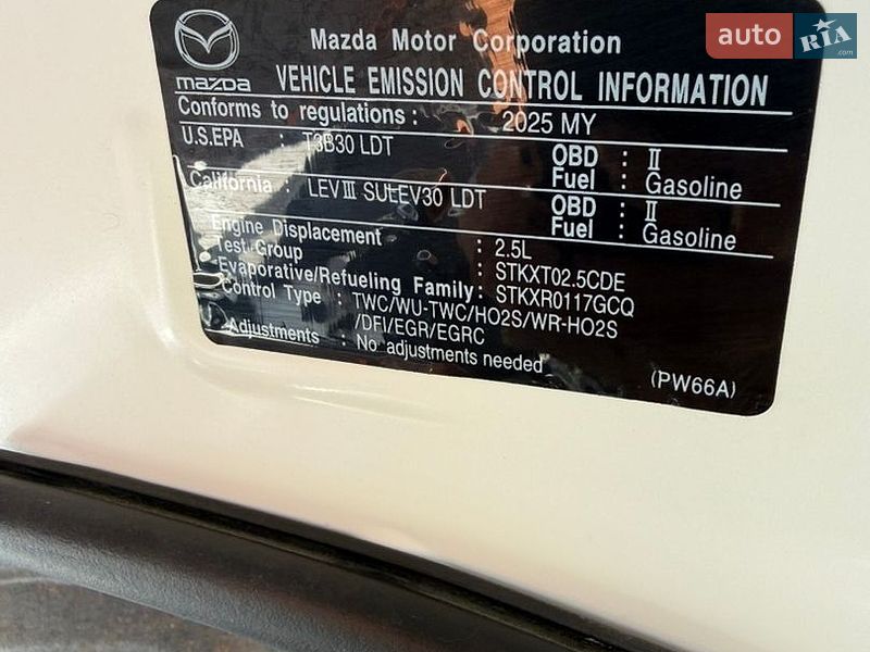 Внедорожник / Кроссовер Mazda CX-5 2025 в Запорожье