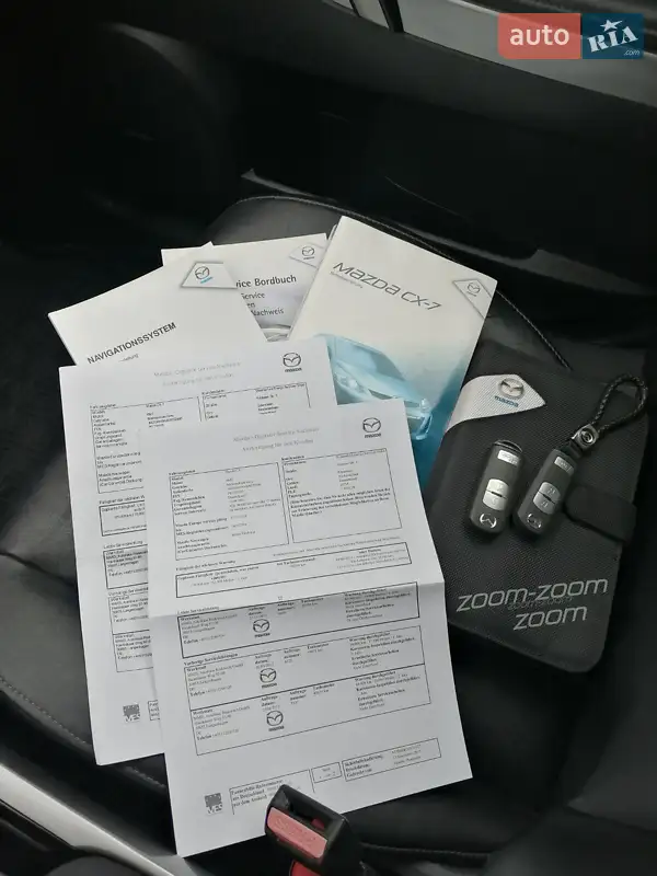 Внедорожник / Кроссовер Mazda CX-7 2011 в Зборове документ 2 фото Внедорожник / Кроссовер Mazda CX-7 2011 в Зборове документ