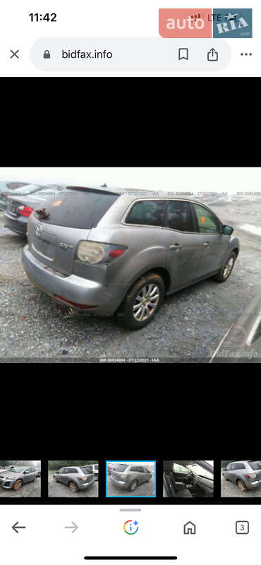 Позашляховик / Кросовер Mazda CX-7 2011 в Дніпрі