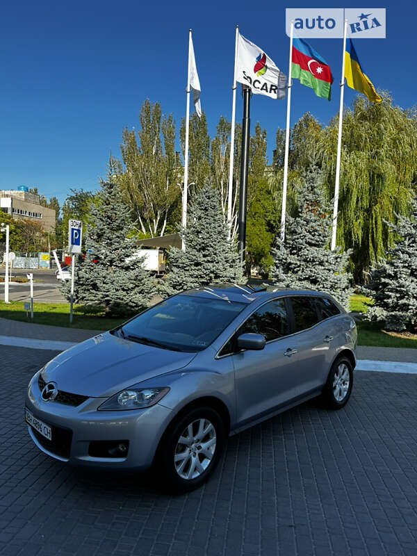 2008 Mazda CX-7, VIN JM3ER29L580210195:plate — zdjęcie 1 (autoria)