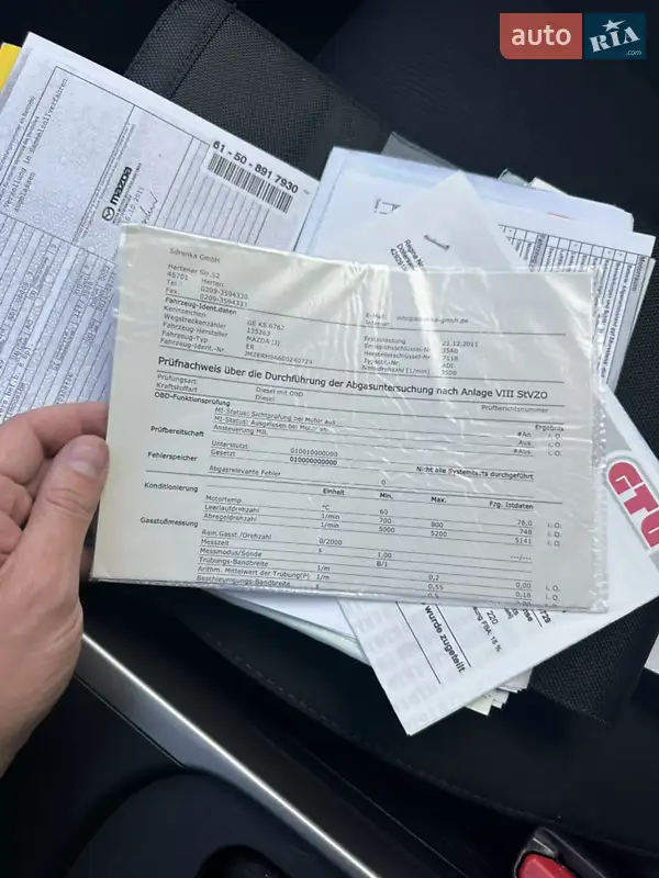 Позашляховик / Кросовер Mazda CX-7 2012 в Ніжині документ