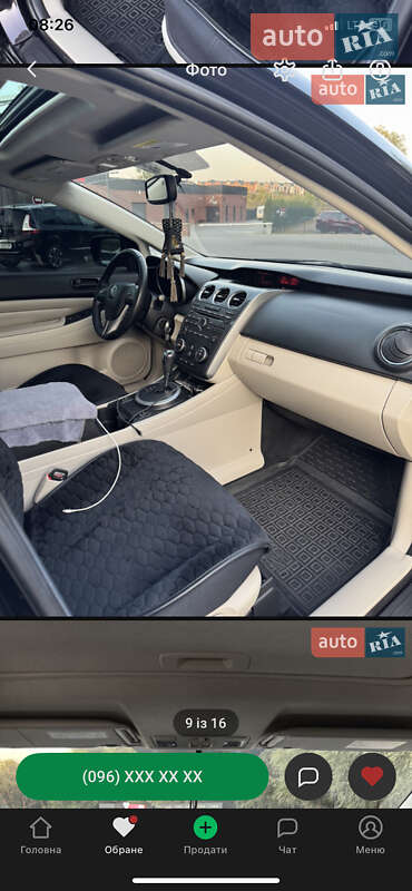 Внедорожник / Кроссовер Mazda CX-7 2011 в Боярке фото 3 Внедорожник / Кроссовер Mazda CX-7 2011 в Боярке