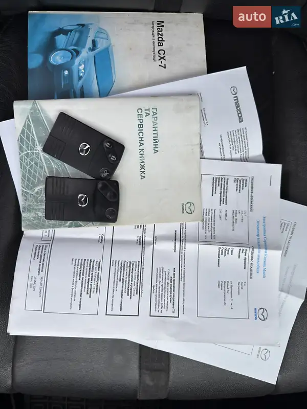 Внедорожник / Кроссовер Mazda CX-7 2007 в Кривом Роге документ