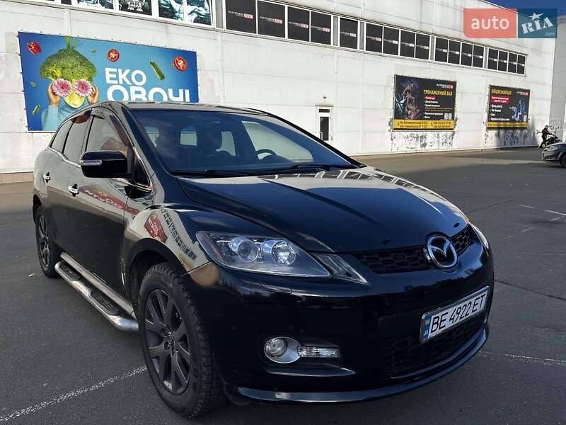 2007 Mazda CX-7, VIN JMZER893880100521:plate — photo 1 (autoria)
