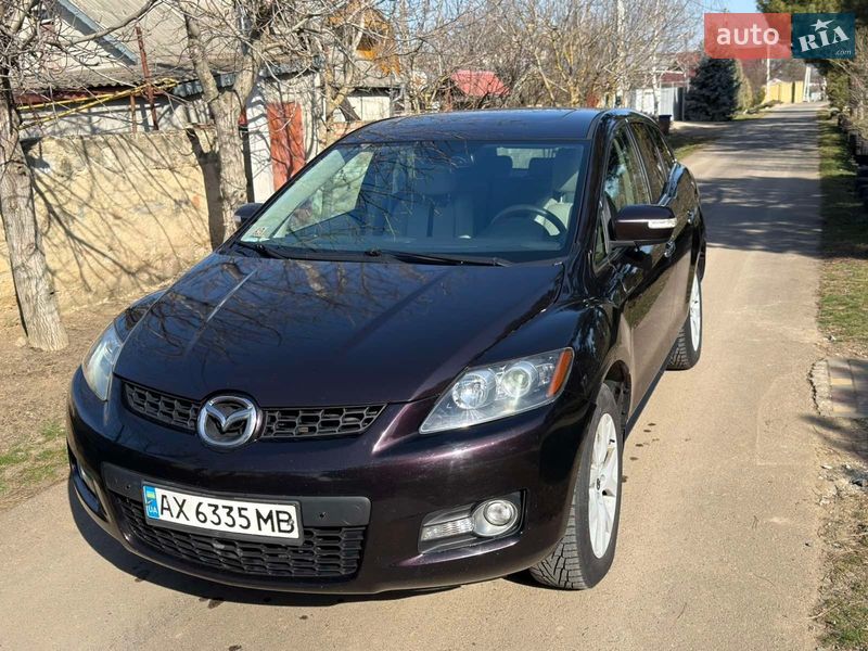 2008 Mazda CX-7, VIN JMZER893880111976:plate — фото 1 (autoria)