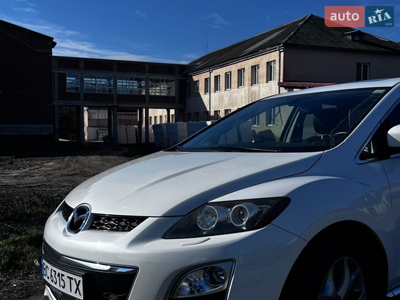 2010 Mazda CX-7, VIN JMZERH9A600209582:plate — фото 1 (autoria)