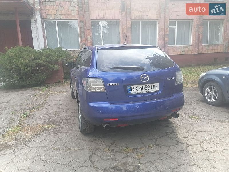 2007 Mazda CX-7, VIN JMZER893880100308:plate — photo 1 (autoria)
