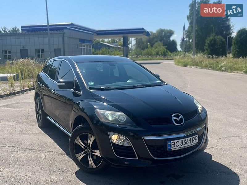 2010 Mazda CX-7, VIN JMZERH9A600213328:plate — фото 1 (autoria)