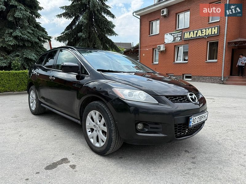 2006 Mazda CX-7, VIN JM3ER293670120911:plate — zdjęcie 1 (autoria)