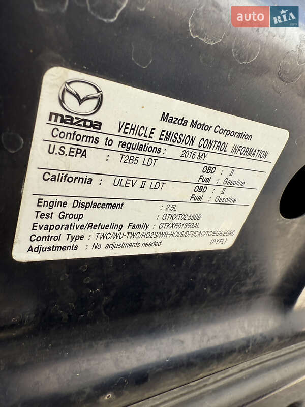 Внедорожник / Кроссовер Mazda CX-9 2016 в Калуше