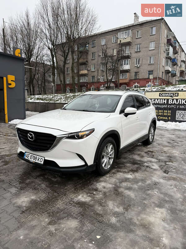 2017 Mazda CX-9, VIN JM3TCBBY9H0141509:plate — фото 1 (autoria)