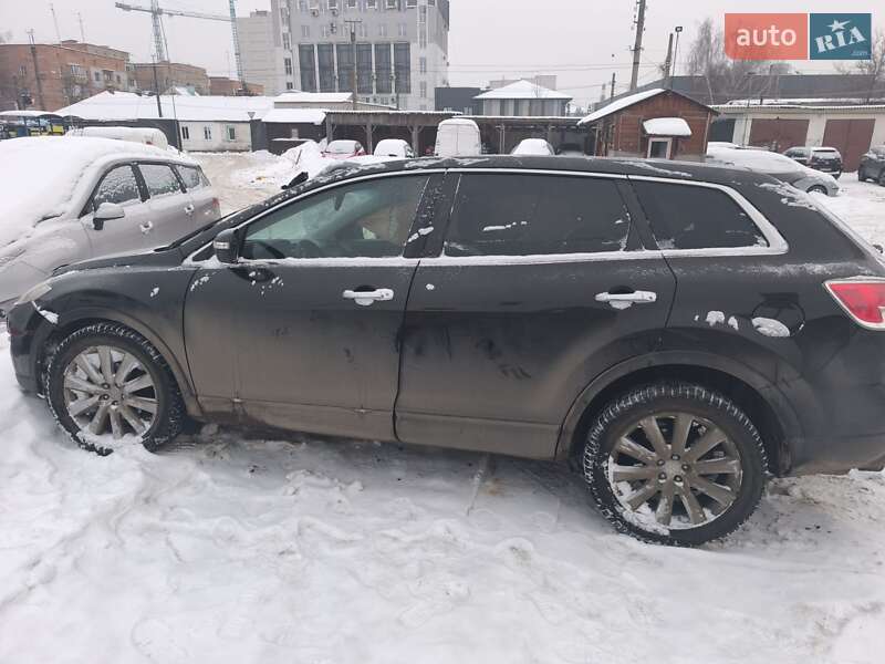 2008 Mazda CX-9, VIN JM3TB38A980132974:plate — фото 1 (autoria)