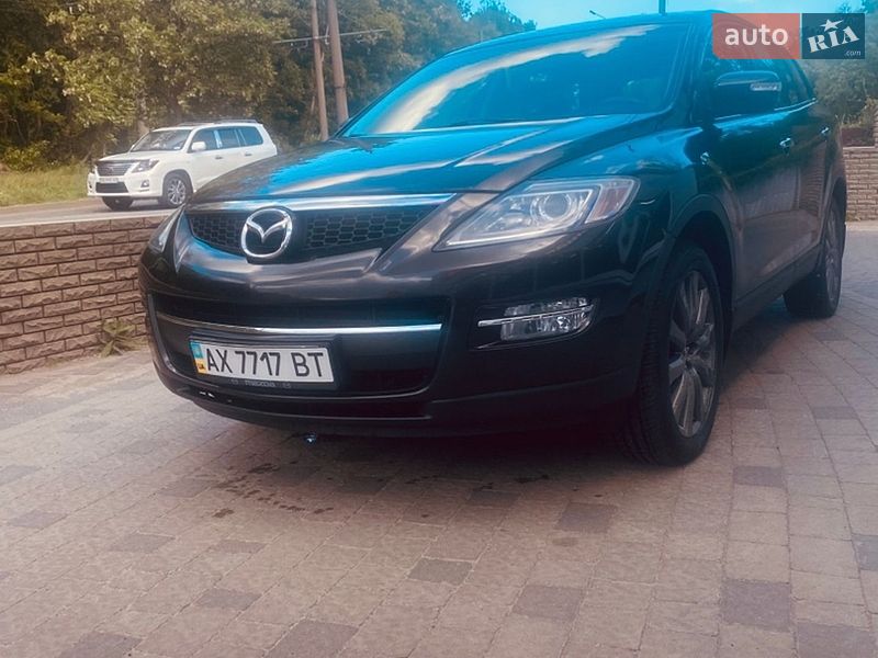 2008 Mazda CX-9, VIN JM7TB19A690110000:plate — фото 1 (autoria)