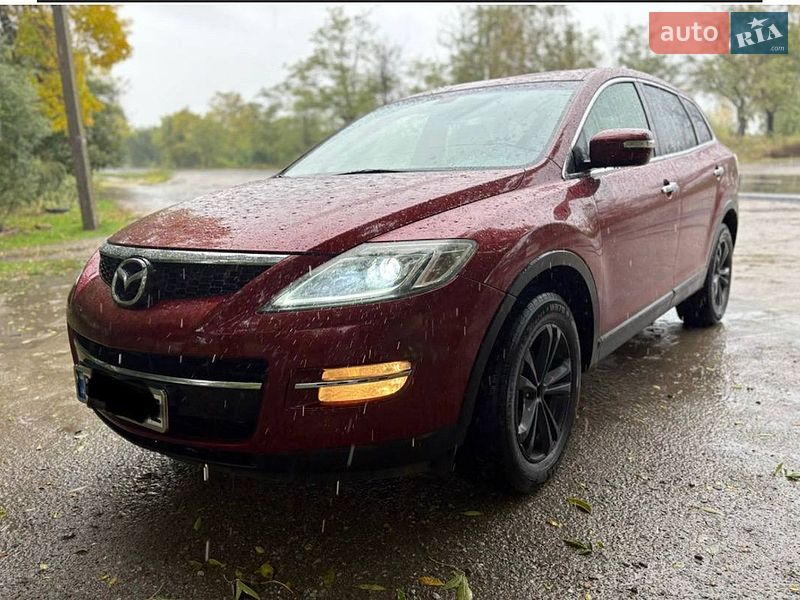2008 Mazda CX-9, VIN JM7TB19A880104732:plate — фото 1 (autoria)