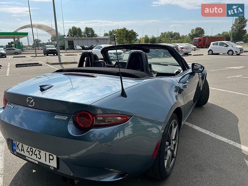 2016 Mazda MX5, VIN JM1NDAD73G0112647:plate — фото 1 (autoria)