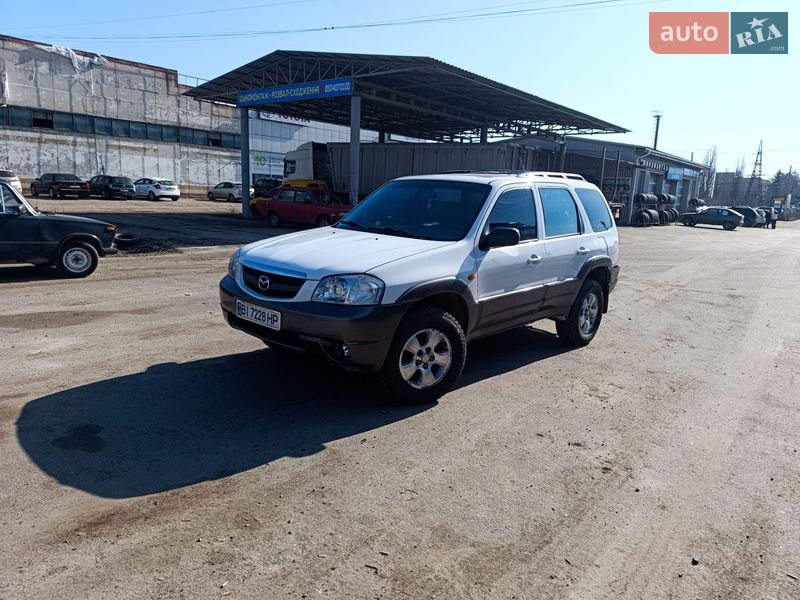 Позашляховик / Кросовер Mazda Tribute 2001 в Сумах фото 4 Позашляховик / Кросовер Mazda Tribute 2001 в Сумах
