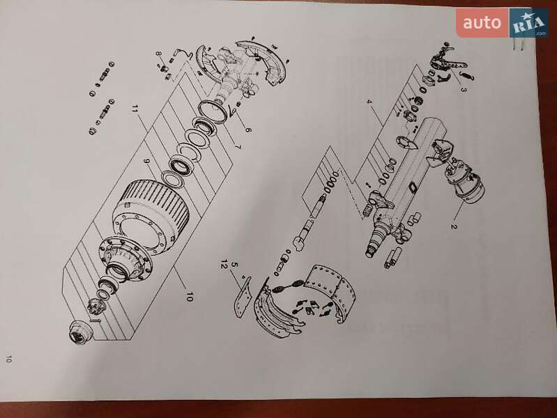 Самосвал полуприцеп Meiller MHPS 2011 в Василькове