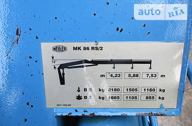 Кран-манипулятор Meiller RK 2000 в 