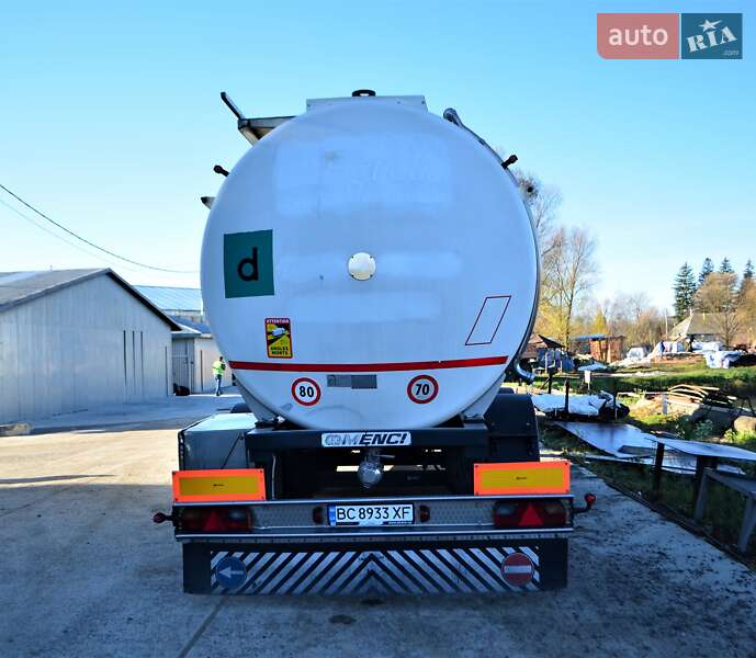 Цистерна полуприцеп Menci SA 2007 в Львове