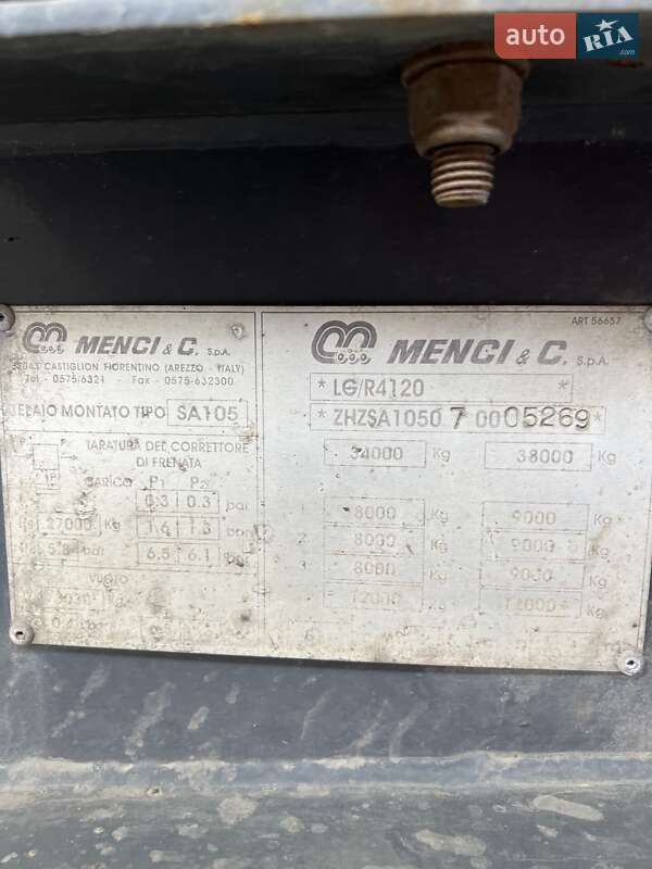 Цистерна полуприцеп Menci SA 2008 в Киеве фото 9 Цистерна полуприцеп Menci SA 2008 в Киеве