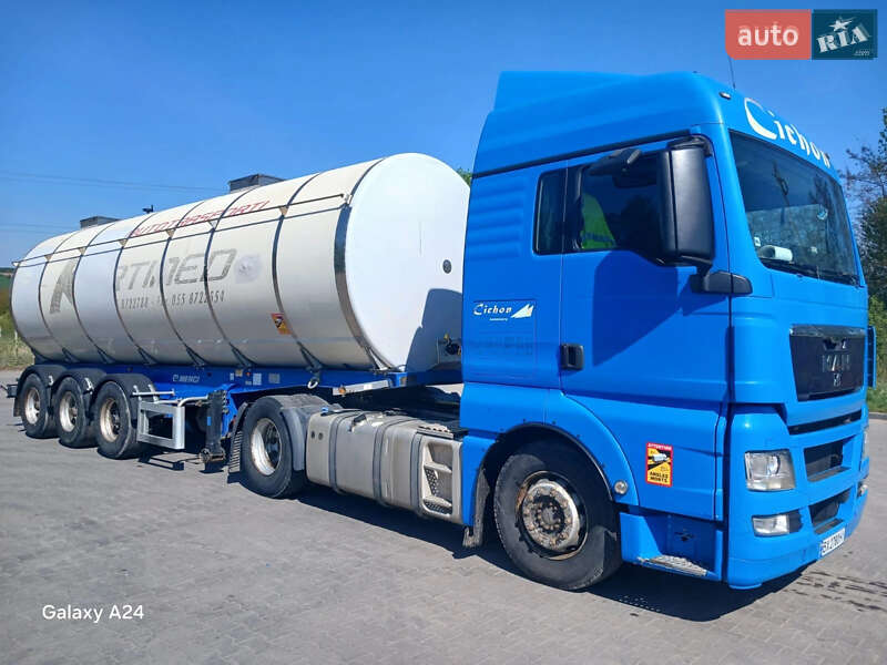 Цистерна напівпричіп Menci SA 2008 в Хмельницькому