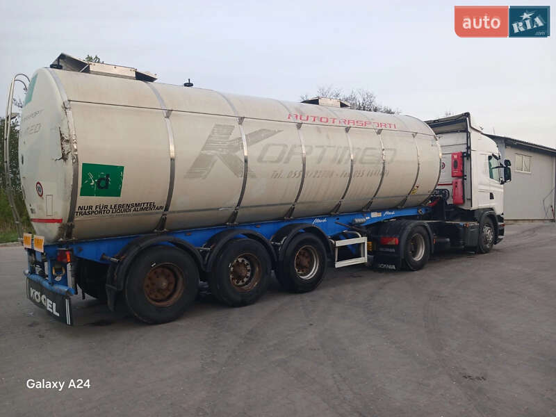 Цистерна напівпричіп Menci SA 2009 в Хмельницькому