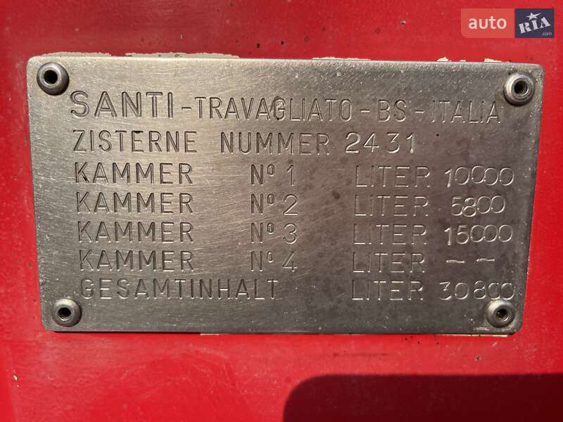 Цистерна полуприцеп Menci SL 2003 в Виннице