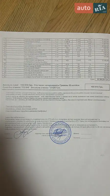 Хэтчбек Mercedes-Benz A-Class 2000 в Киеве документ