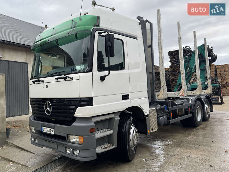 Лісовоз / Сортиментовоз Mercedes-Benz Actros 2000 в Самборі фото 16 Лісовоз / Сортиментовоз Mercedes-Benz Actros 2000 в Самборі