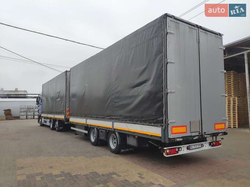 Тентованый Mercedes-Benz Actros 2011 в Шептицькому фото 7 Тентованый Mercedes-Benz Actros 2011 в Шептицькому