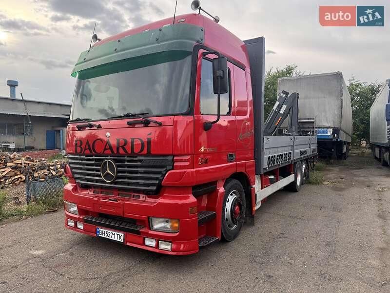 Кран-манипулятор Mercedes-Benz Actros 1997 в Татарбунарах фото 4 Кран-манипулятор Mercedes-Benz Actros 1997 в Татарбунарах