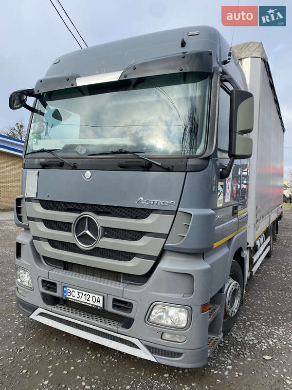 Тентованый Mercedes-Benz Actros 2012 в Шептицькому фото 5 Тентованый Mercedes-Benz Actros 2012 в Шептицькому